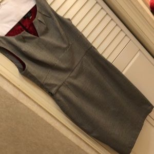 White house black market dress zip up back